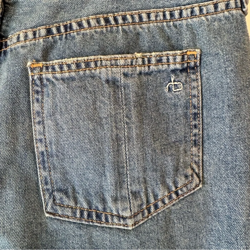 Rag & Bone Sz 26 Distressed Denim Blue Shorts 0024 - Picture 6 of 14